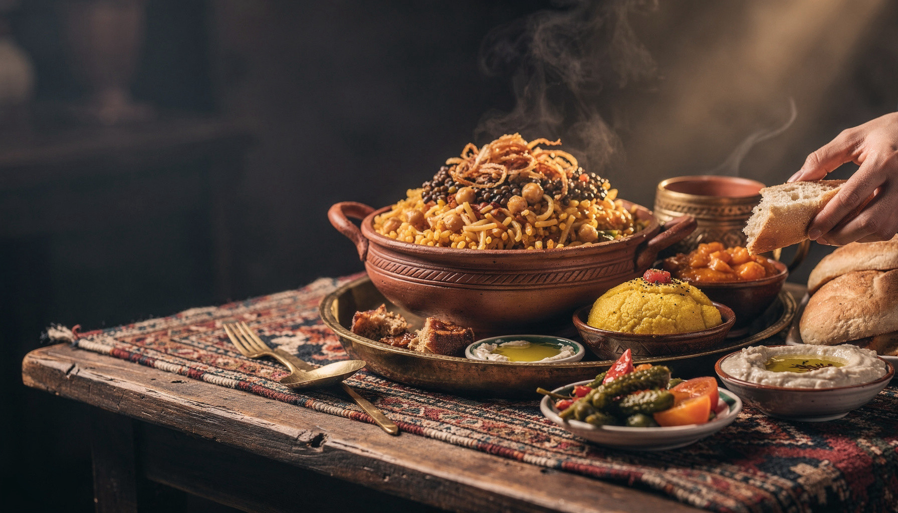 Miss Egypt Restaurant — casual caf traditional egyptian cuisine website built with WebZum AI website creator